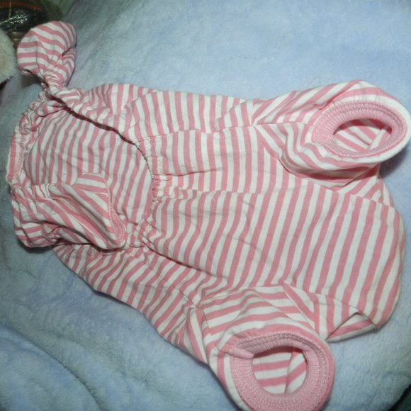NWOT Adoriable Dog 🐾Pet Blue/Peach/White Pajamas Set of 2 Small/Medium - Picture 10 of 13